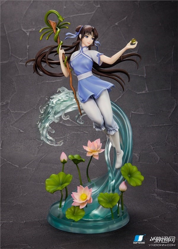 《仙剑奇侠传》赵灵儿手办现场实拍 或于5月发售(图)