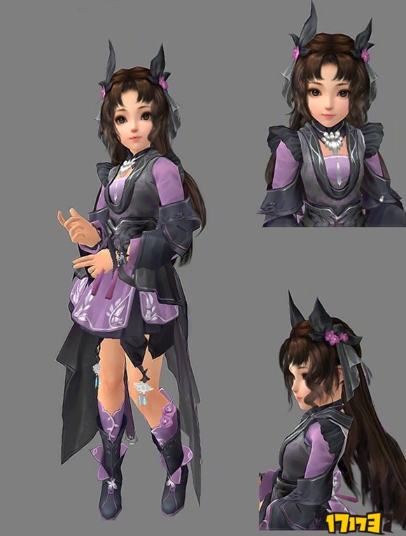 剑网三花萝燕云建模完善 修复贴图丢失