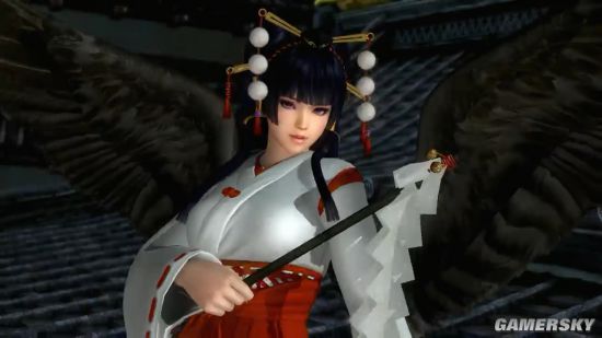 巫女装",包括红叶,玛丽菲斯,霞,玲爷,海莲娜,瞳等17名角色都有配套的