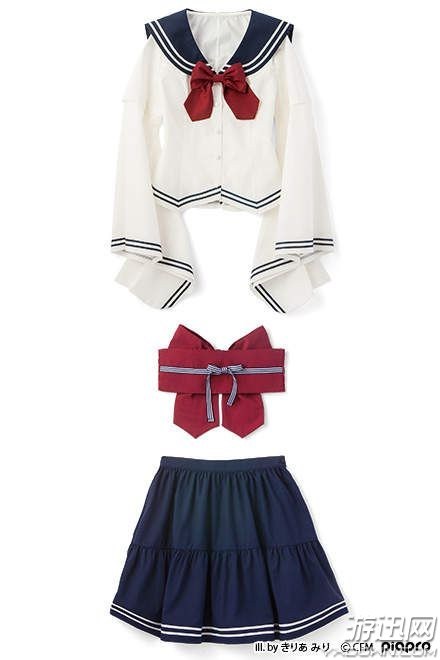 11区"和服"版水手服爆火!呆萌小萝莉卖傻神器(图)