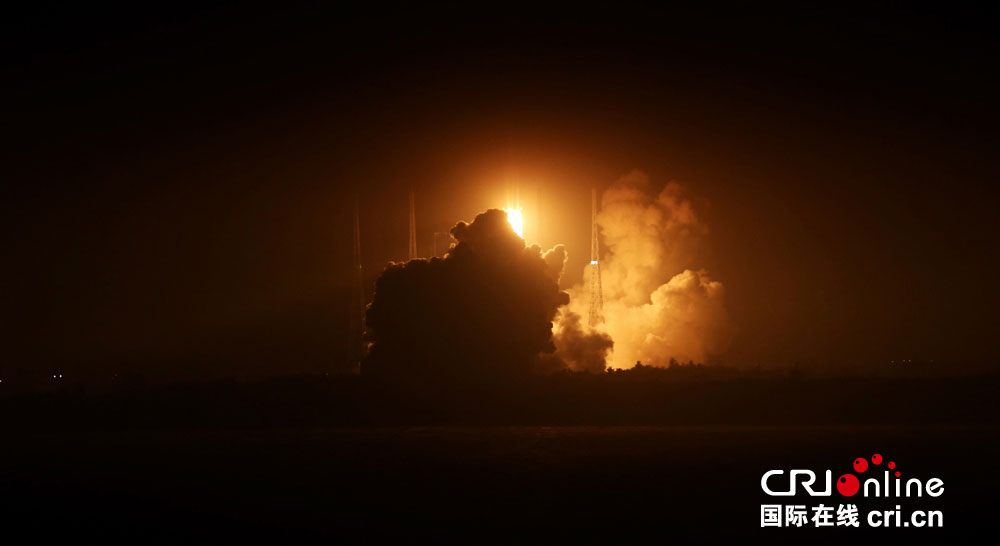 中国首艘货运飞船天舟一号发射取得圆满成功|天舟一号|货运飞船|天宫二号_新浪新闻