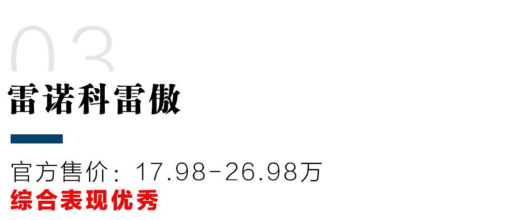 20万左右热门SUV 后排空间最大的竟是TA！
