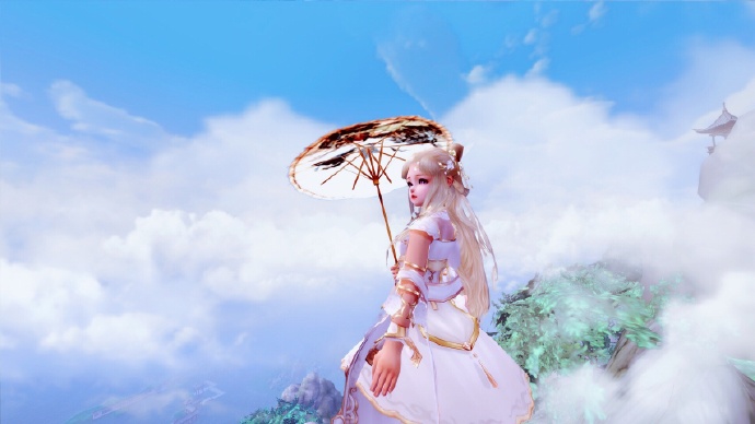 剑网3长歌门风景截图安利 苍茫云海间