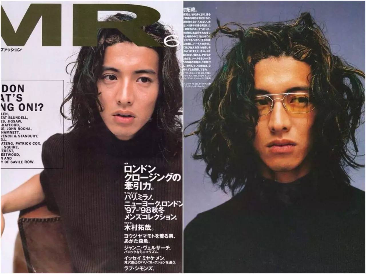日本男士发型杂志图片