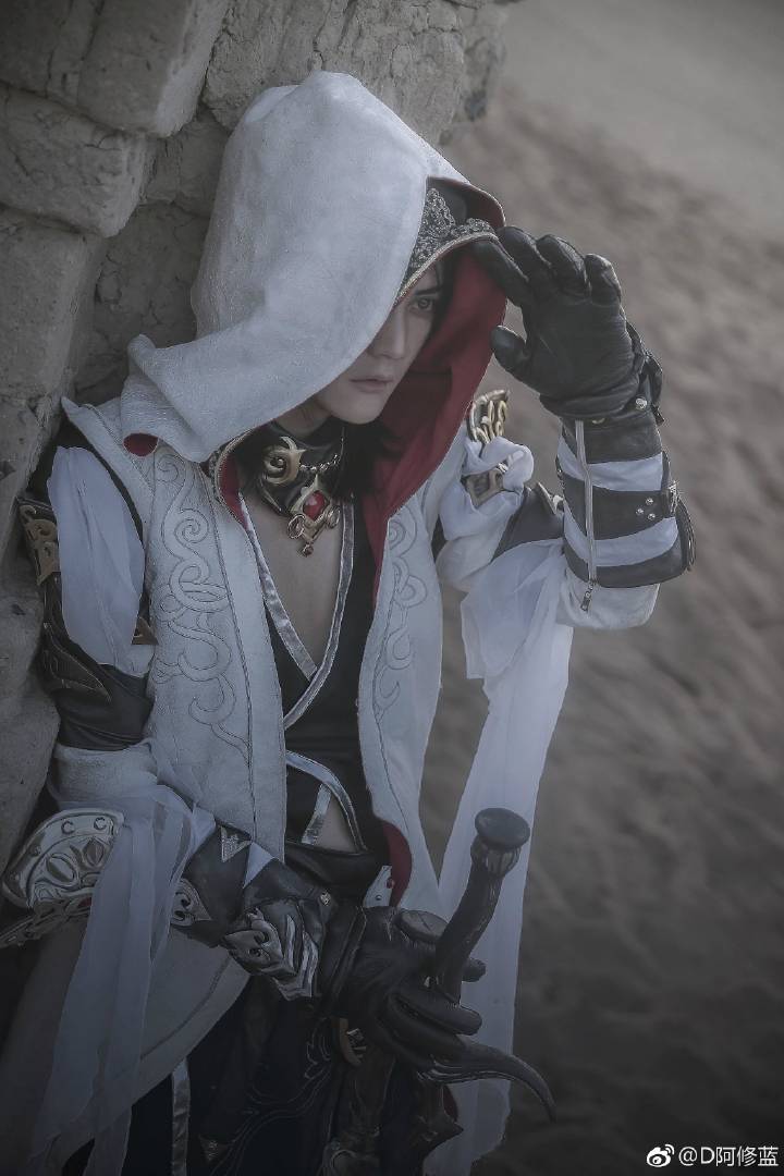 剑网3明教cos欣赏 一只来自大漠的喵哥