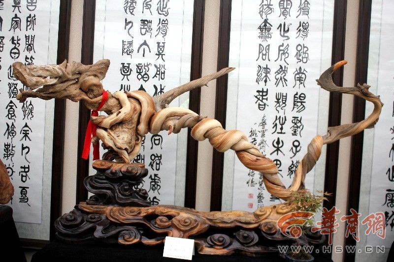 5000余件崖柏根雕"邂逅"西安 价值近3亿元