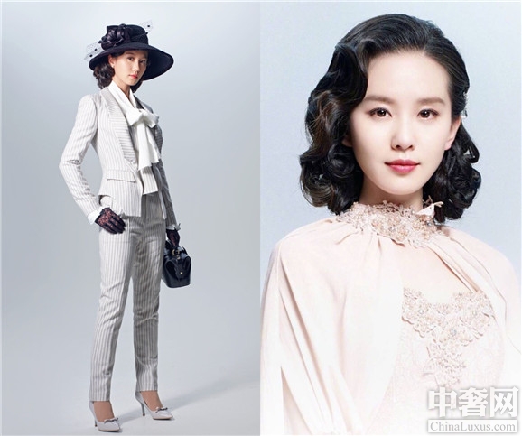 《黎明决战》热播 刘诗诗旗袍装美如画