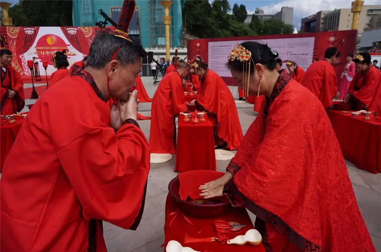 什么叫庄重典雅、古典韵味，请看仁怀浪漫汉式婚礼__财经头条
