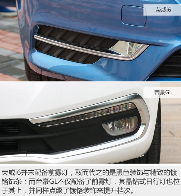 自主的巅峰对决 荣威i6和帝豪GL谁更强