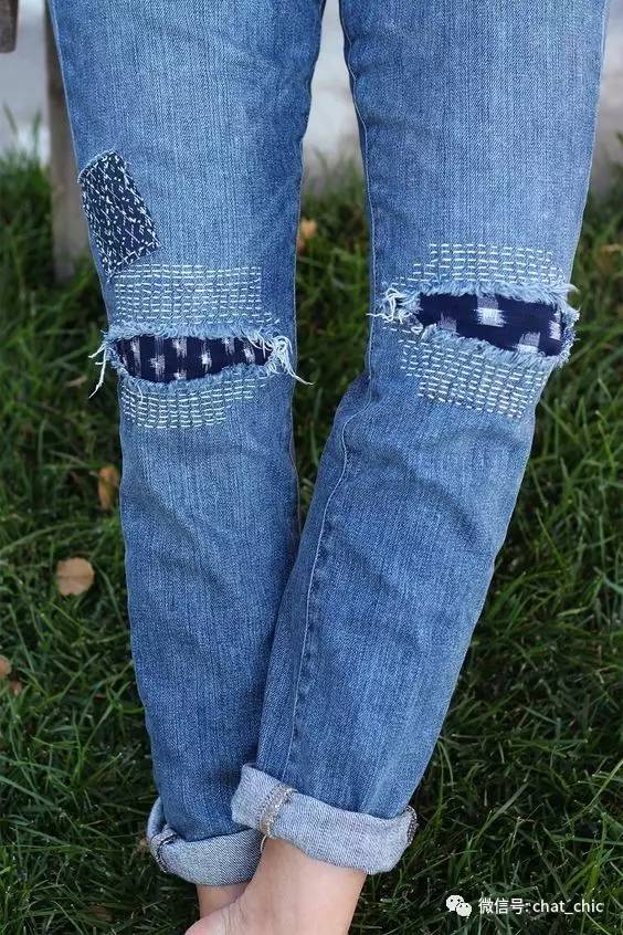 牛仔裤|破洞|不织布_新浪时尚_新浪网