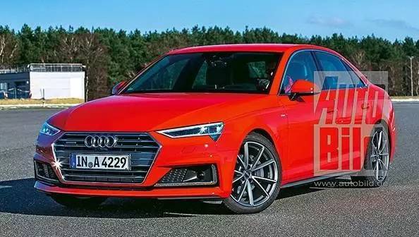 新款奥迪A4外观更犀利；​新款高尔夫大变样