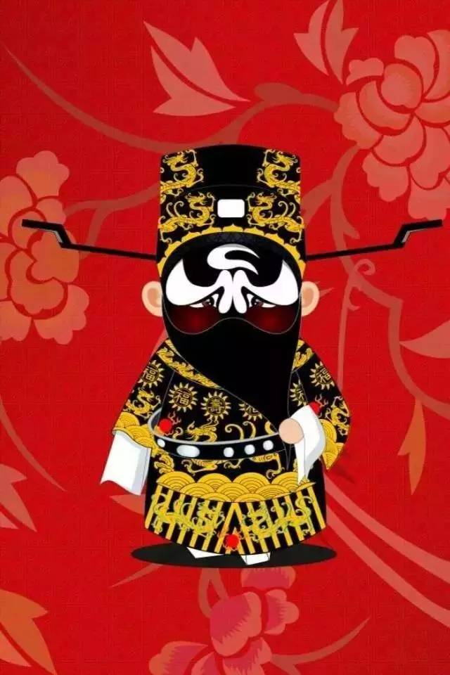 丑就是丑角,俗称"三花脸",又分文丑,武丑.