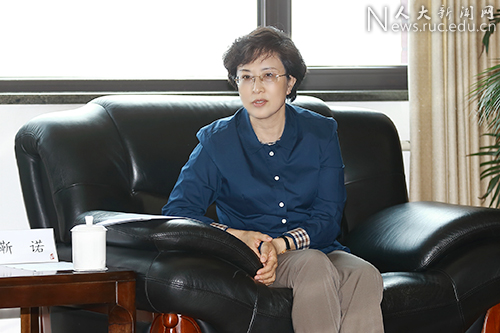 石家庄市委副书记,市长邓沛然一行来中国人民大学考察调研