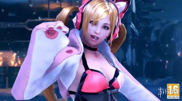 《铁拳7》新预告片 猫耳萌妹与性感黑妹贴身肉搏!