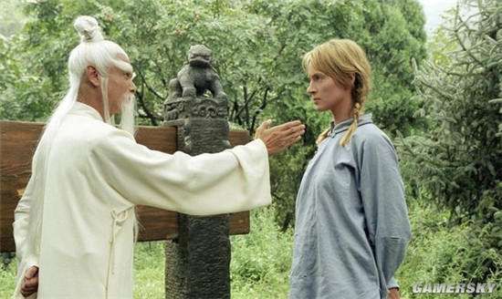 《杀死比尔2》中刘家辉饰演的白眉白眉能够位于《少林与武当》游戏