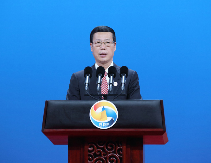 张高丽出席“一带一路”国际合作高峰论坛高级别全体会议并致辞|张高丽|国际合作|高峰论坛_新浪新闻
