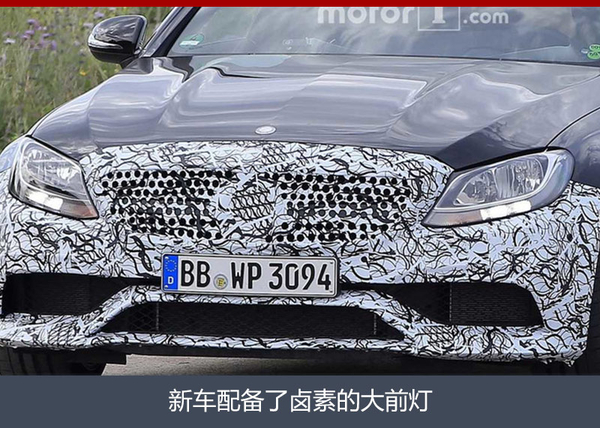 新AMG C63 轿跑明年上市 内饰借鉴S级