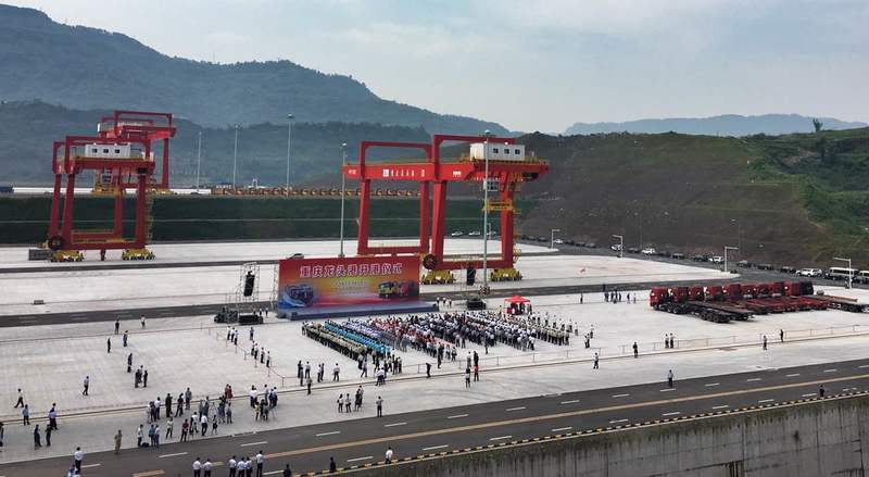 总投资超100亿元 重庆第二大港龙头港上午开港