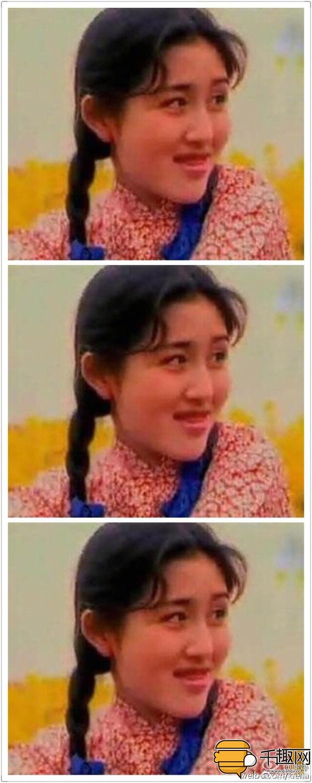 孙红雷晒谢娜九妹造型旧照调侃底子好!