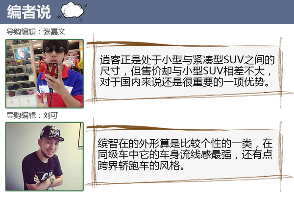 15万元落地SUV 日产逍客对战本田缤智