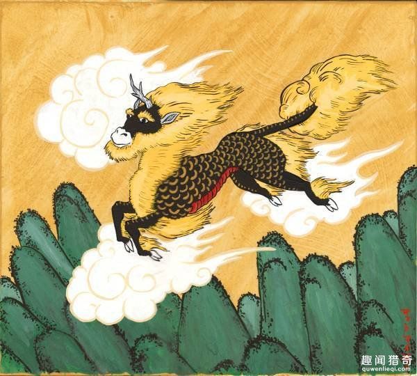 其他国家也发展出了他们有关独角兽的传说,比如日本麒麟(japanese