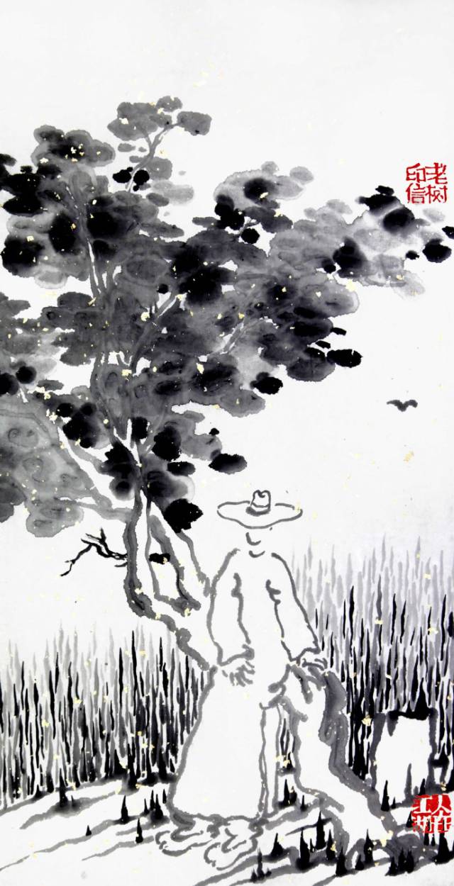 老树画画笔下的夏天:热烈活着,诗意生活!