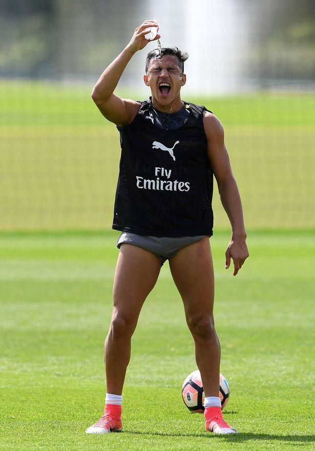 阿森纳备战足总杯,桑切斯心情大好