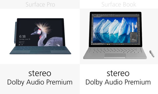 Surface Pro（2017）和Surface Book同门规格参数对比