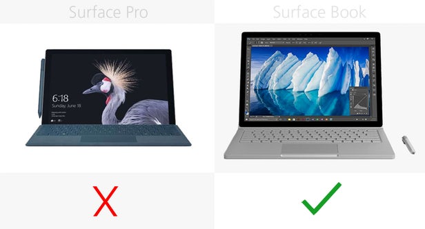 Surface Pro（2017）和Surface Book同门规格参数对比