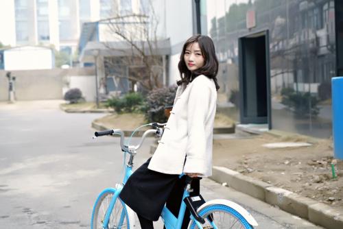 小鸣单车联合创始人,ceo陈宇莹.受访者供图未来有可能实现免押金吗?