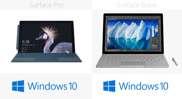 Surface Pro（2017）和Surface Book同门规格参数对比