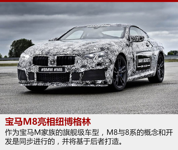 宝马M8现身纽博格林 将与8系同步开发