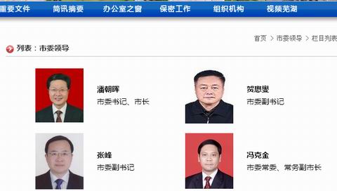 贺懋燮调任芜湖市委副书记,市政府党组书记(图|简历)