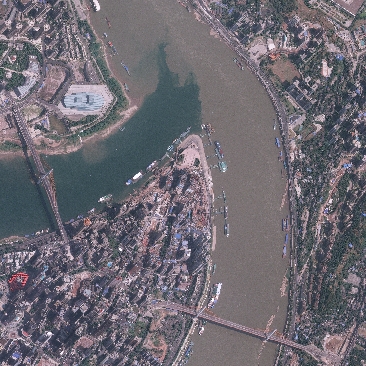 一组航拍老照片带你看重庆城市变迁