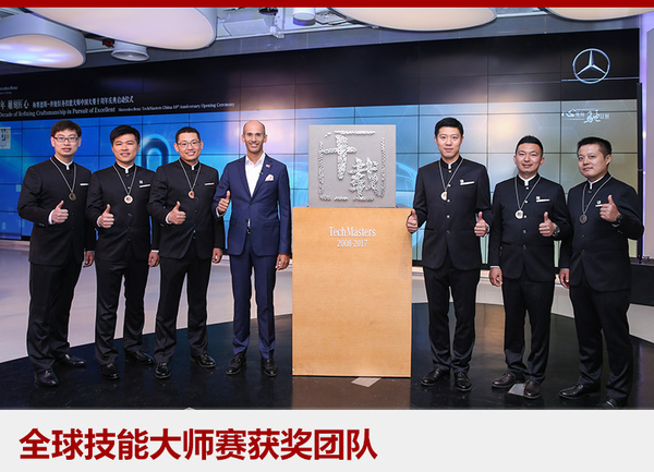 奔驰技能大师赛十周年 办了一场雕塑展