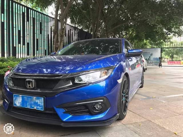 花16万买的手动挡思域，升级底盘和内饰之后拥有