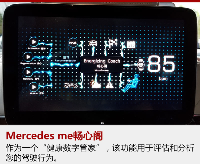 不聊黑科技 奔驰在CES玩儿起了“养生”