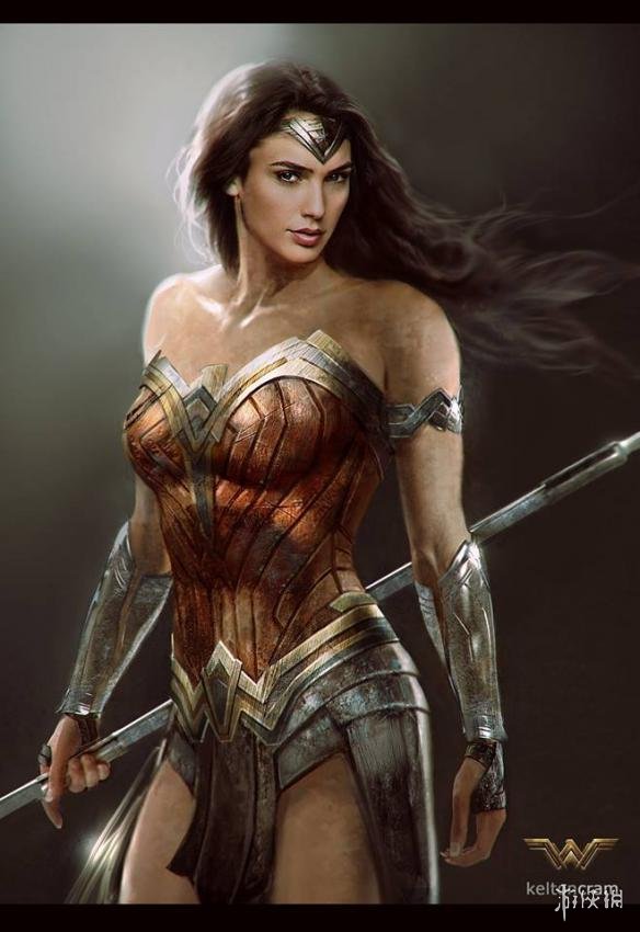 神奇女侠盖尔加朵诱惑原画雷神认怂称打不过女神