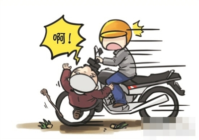 骑无牌摩托车撞人后弃车逃逸 警方剥茧抽丝终于找到