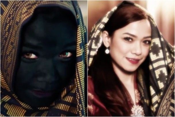 ruhainies饰演的女子由黑变白ruhainies的角色惹起争议海外网6月8日电