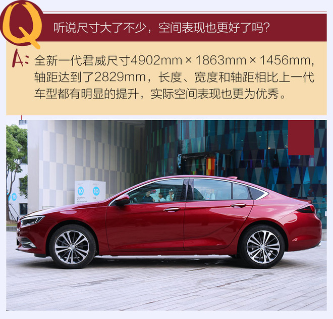 大和豪华都有了 静态体验全新一代君威