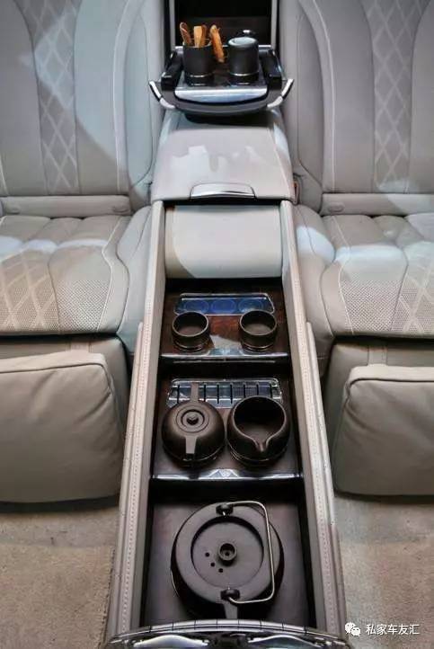 惊艳 | 这是全球首台后排能烧水泡茶的奔驰, 宝马这回又要输了