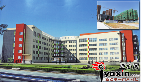 乌鲁木齐市126中初中部教学楼拟9月投用