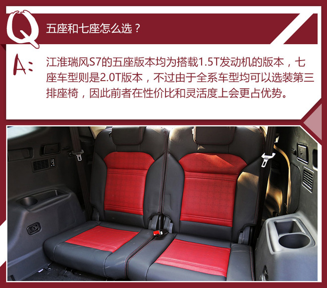 江淮瑞风S7买哪款？推荐1.5T豪华智能型