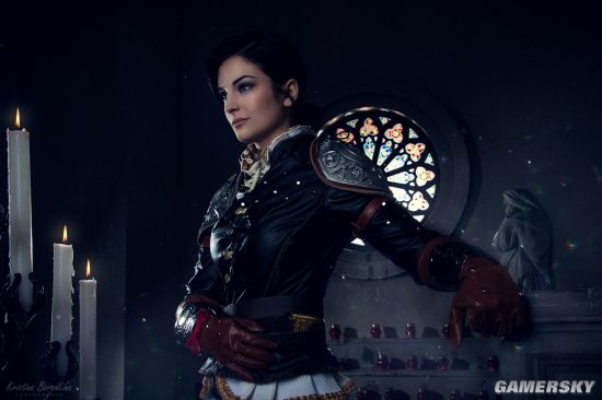 巫师3狂猎席安娜完美cos腹黑女公爵美艳动人