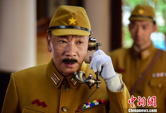 猎金行动浙江横店拍摄朱瑞祥本色出演日本大佐