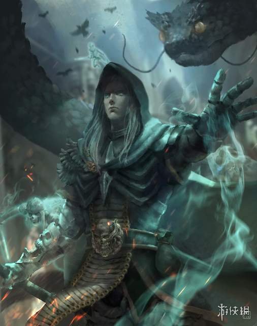 《暗黑破坏神3》绘画竞赛得奖者访谈 呈现死灵法师的多样风貌