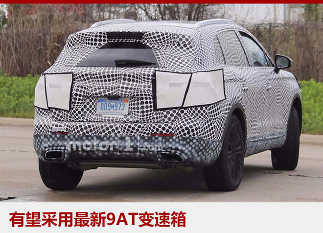 林肯新款MKX谍照曝光 或搭9AT变速箱