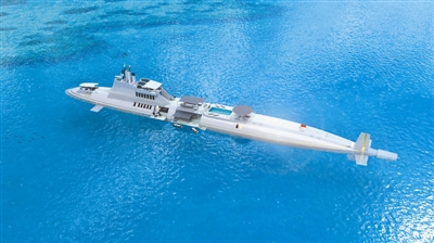 能让游艇变身为军事级潜水艇,这款奢华炫酷的大玩具被命名为"migaloo"