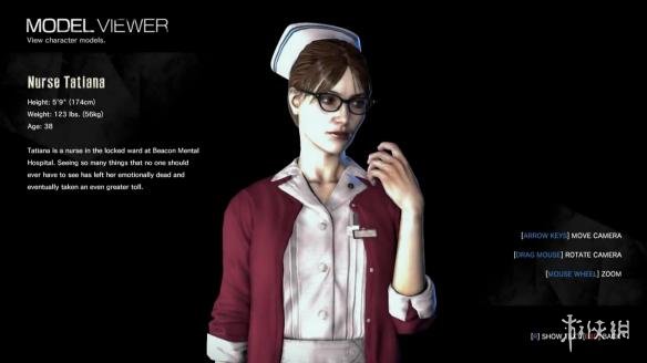 在《恶灵附身》中,女护士塔蒂亚娜也是一个颇为出彩的角色,虽然和"